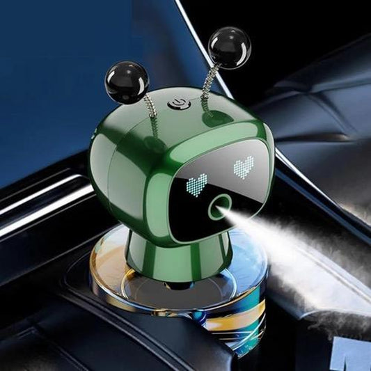 Smart Car Diffuser for Women - Long Lasting Fragrance 40+ Days, Large Capacity & Refillable, 4 Mist Modes, Green Gardenia Scent, Auto Essentials, Tiktok Made Me Buy It, Car Essentials, Car Diffuser, Gift for Her